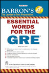 NewAge Barrons Essential Words for the GRE 